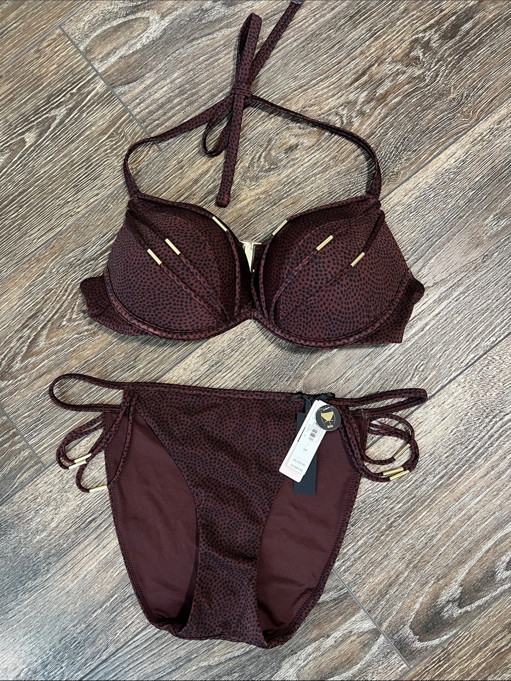 Victoria's Secret Halter Push-Up Bikini Set - Picture 3 of 12